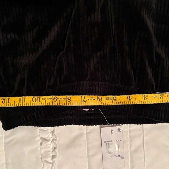 Crave Fame Elastic Waist Ribbed Velour Jogger Lounge Pants Size Small - Picture 6 of 7